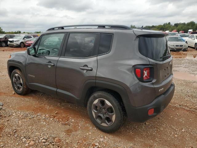 ZACCJAAB9HPF82654 - 2017 JEEP RENEGADE SPORT GRAY photo 2