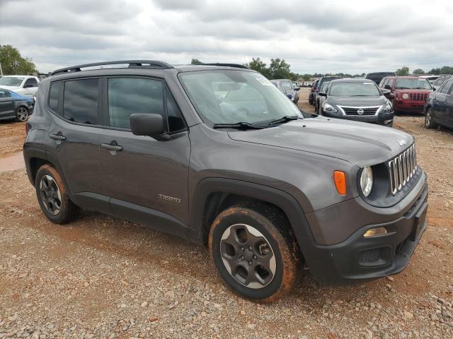 ZACCJAAB9HPF82654 - 2017 JEEP RENEGADE SPORT GRAY photo 4