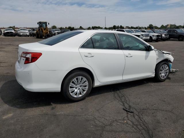 4T4BF1FK5DR325670 - 2013 TOYOTA CAMRY L WHITE photo 3