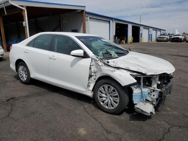 4T4BF1FK5DR325670 - 2013 TOYOTA CAMRY L WHITE photo 4