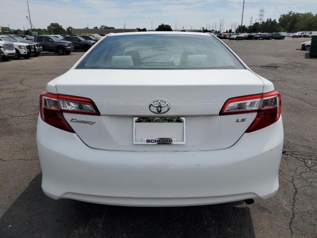 4T4BF1FK5DR325670 - 2013 TOYOTA CAMRY L WHITE photo 6