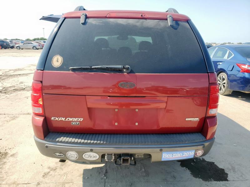 1FMZU73K45UB66602 - 2005 FORD EXPLORER XLT RED photo 6