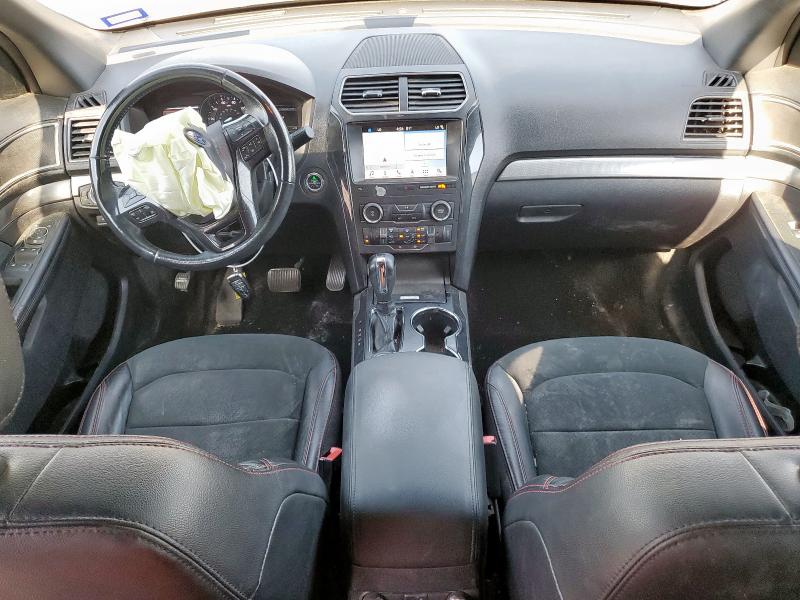 1FM5K8D87KGA68638 - 2019 FORD EXPLORER XLT ნაცრისფერი ფოტო 8