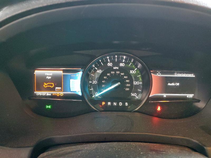 1FM5K8D87KGA68638 - 2019 FORD EXPLORER XLT ნაცრისფერი ფოტო 9