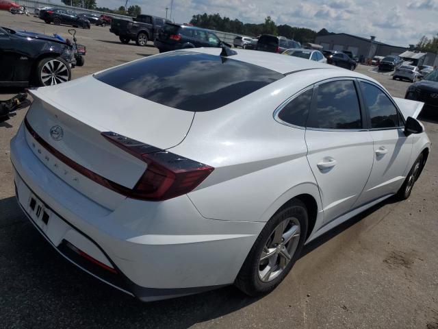 5NPEG4JA8NH134801 - 2022 HYUNDAI SONATA SE WHITE photo 3