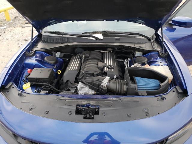 2C3CDXGJ7KH635597 - 2019 DODGE CHARGER SCAT PACK BLUE photo 11