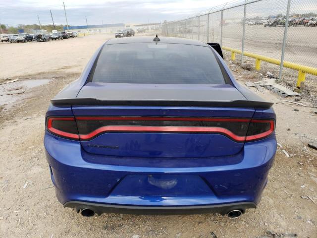 2C3CDXGJ7KH635597 - 2019 DODGE CHARGER SCAT PACK BLUE photo 6