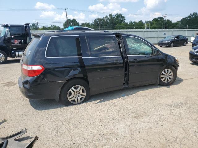 5FNRL38896B030067 - 2006 HONDA ODYSSEY TOURING BLACK photo 3