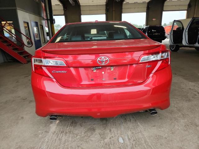 4T1BK1FK4DU537059 - 2013 TOYOTA CAMRY SE წითელი ფოტო 6