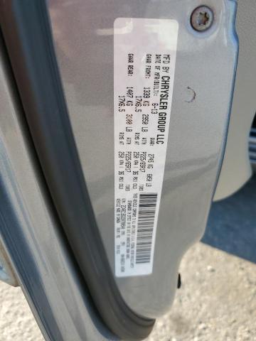 2C4RC1BG3DR780540 - 2013 CHRYSLER TOWN & COU TOURING SILVER photo 13