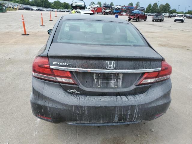 2HGFB2F84EH534586 - 2014 HONDA CIVIC EX BLACK photo 6