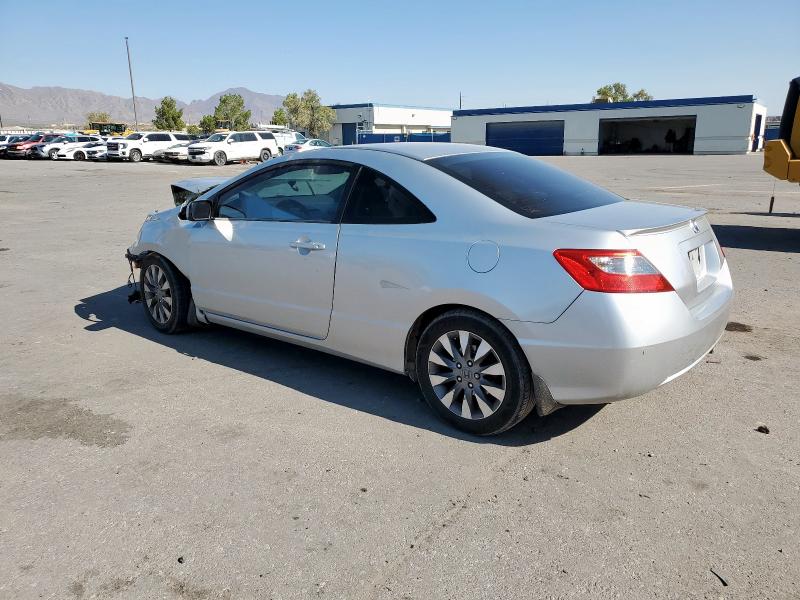 2HGFG12849H520386 - 2009 HONDA CIVIC EX SILVER photo 2