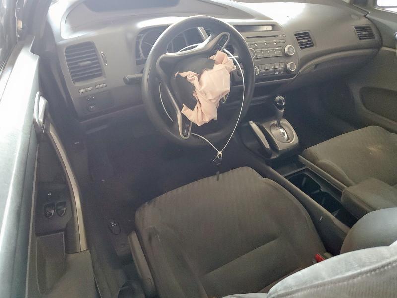 2HGFG12849H520386 - 2009 HONDA CIVIC EX SILVER photo 8