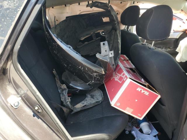 3N1AB7AP6FY344663 - 2015 NISSAN SENTRA S CHARCOAL photo 10