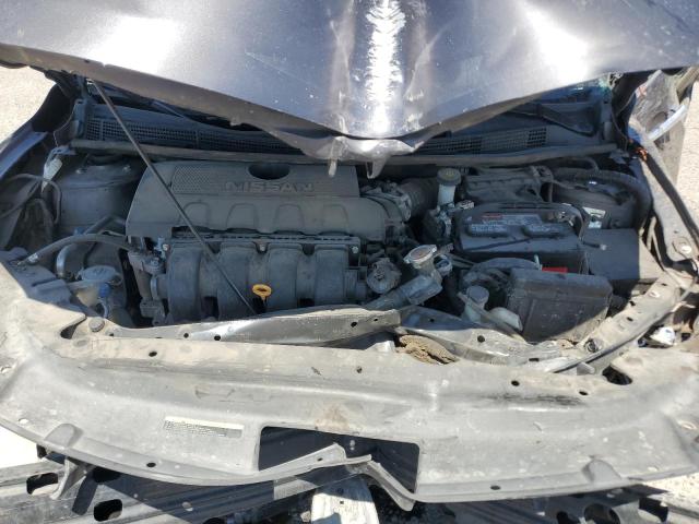 3N1AB7AP6FY344663 - 2015 NISSAN SENTRA S CHARCOAL photo 11