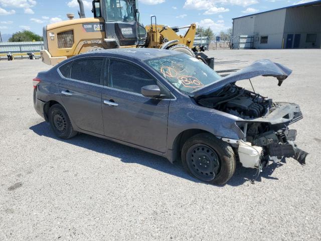 3N1AB7AP6FY344663 - 2015 NISSAN SENTRA S CHARCOAL photo 4