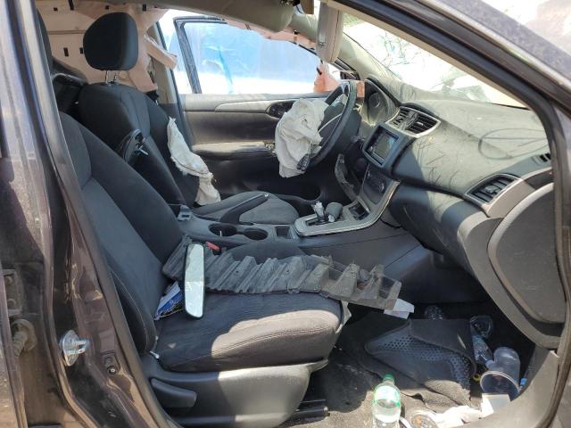 3N1AB7AP6FY344663 - 2015 NISSAN SENTRA S CHARCOAL photo 7