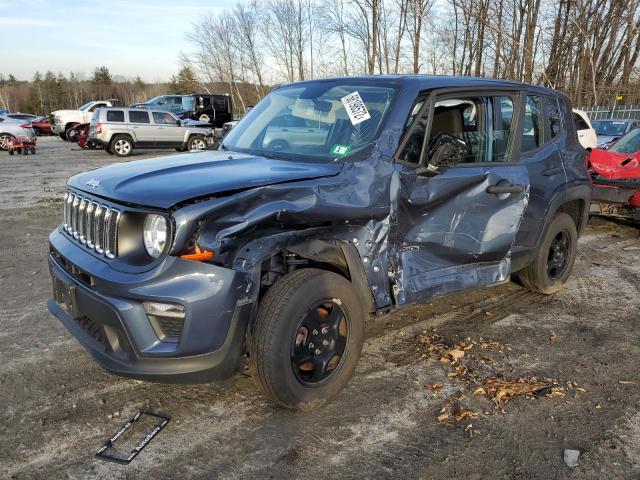 ZACNJBAB7LPL87107 - 2020 JEEP RENEGADE SPORT Կապույտ լուսանկար 1