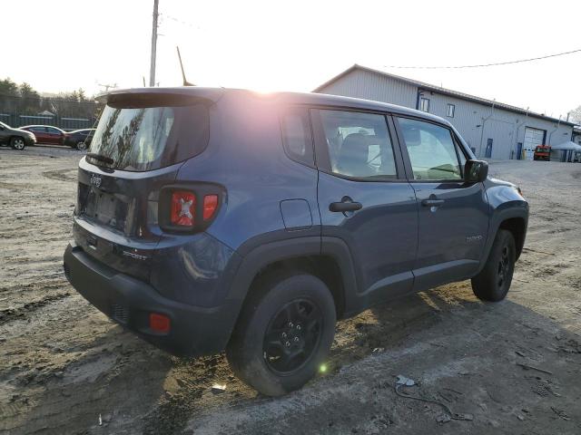 ZACNJBAB7LPL87107 - 2020 JEEP RENEGADE SPORT Կապույտ լուսանկար 3