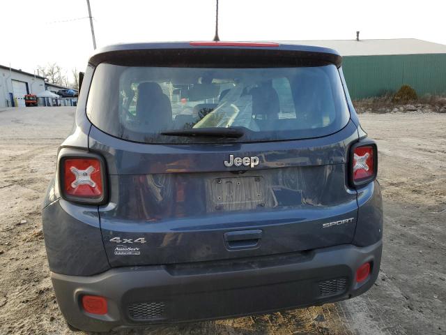 ZACNJBAB7LPL87107 - 2020 JEEP RENEGADE SPORT Կապույտ լուսանկար 6