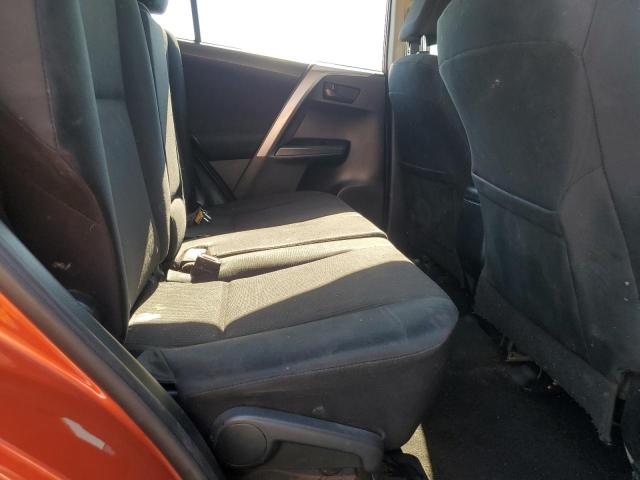 JTMZFREV9GJ078120 - 2016 TOYOTA RAV4 LE ORANGE photo 10