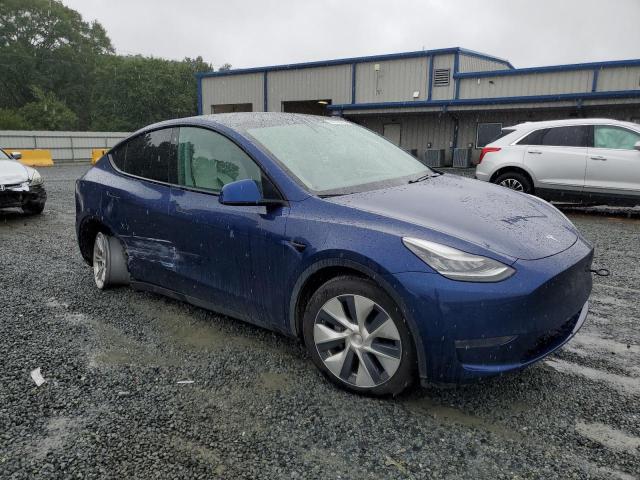 5YJYGDEE0LF020619 - 2020 TESLA MODEL Y BLUE photo 4