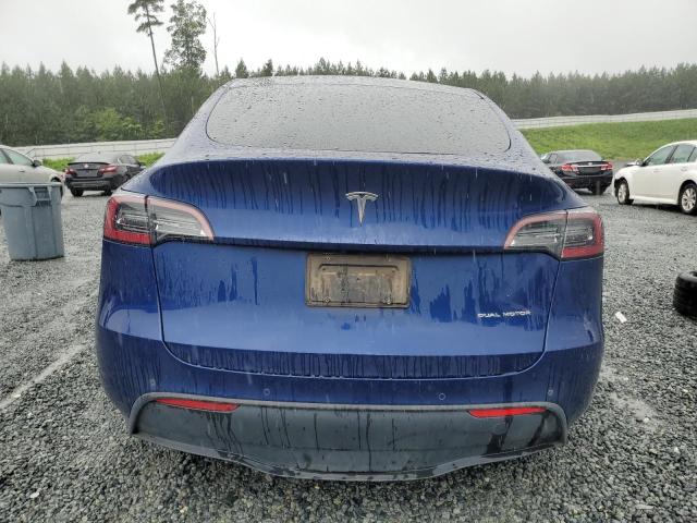 5YJYGDEE0LF020619 - 2020 TESLA MODEL Y BLUE photo 6
