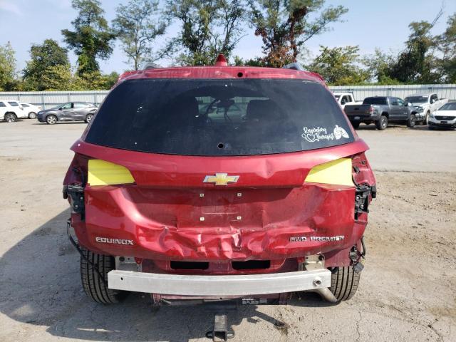 2GNAXXEV9K6104274 - 2019 CHEVROLET EQUINOX PREMIER RED photo 6