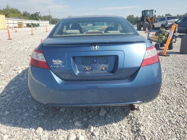 2HGFG12887H520503 - 2007 HONDA CIVIC EX TURQUOISE photo 6