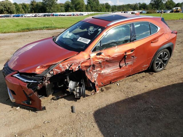 JTHP9JBH8L2033428 - 2020 LEXUS UX 250H ORANGE photo 1