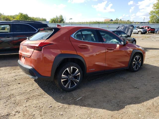 JTHP9JBH8L2033428 - 2020 LEXUS UX 250H ORANGE photo 3