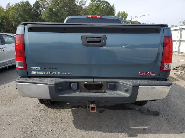 1GTR2VE39BZ296815 - 2011 GMC SIERRA K1500 SLE BLUE photo 6