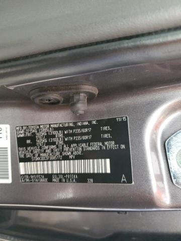 5TDKK3DC5FS685112 - 2015 TOYOTA SIENNA LE 灰色 照片 13