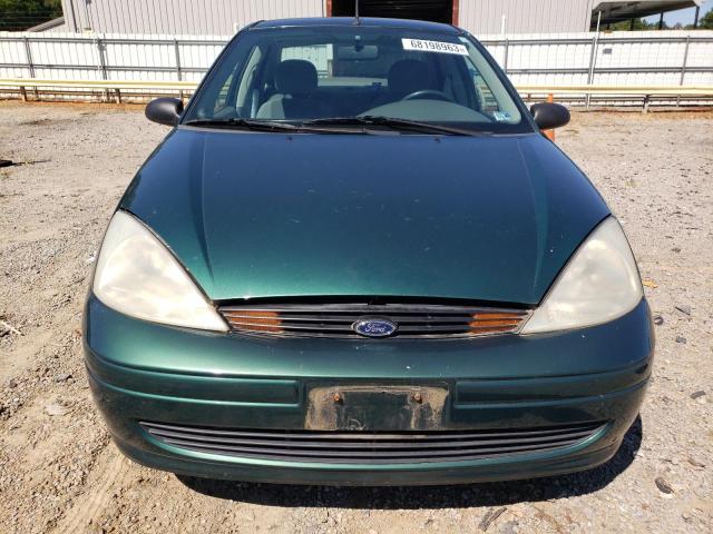 1FAFP33P21W114554 - 2001 FORD FOCUS LX GREEN photo 5