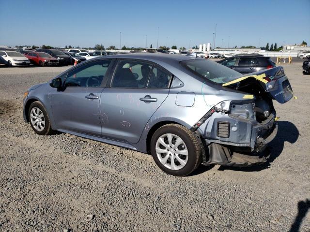 5YFEPMAE4MP183689 - 2021 TOYOTA COROLLA LE BLUE photo 2