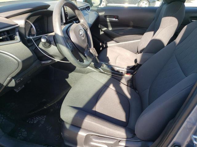 5YFEPMAE4MP183689 - 2021 TOYOTA COROLLA LE BLUE photo 7