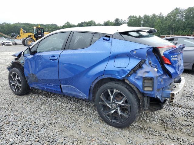 NMTKHMBX2JR011064 - 2018 TOYOTA C-HR XLE BLUE photo 2
