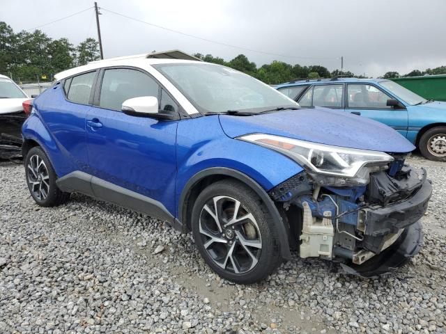NMTKHMBX2JR011064 - 2018 TOYOTA C-HR XLE BLUE photo 4