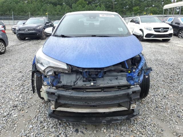 NMTKHMBX2JR011064 - 2018 TOYOTA C-HR XLE BLUE photo 5