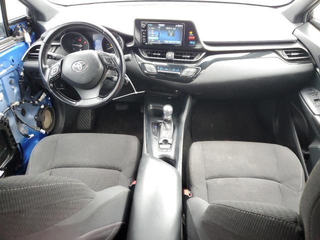 NMTKHMBX2JR011064 - 2018 TOYOTA C-HR XLE BLUE photo 8