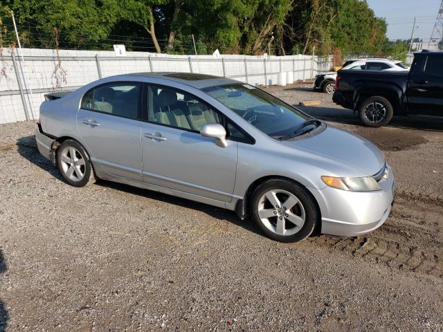 2HGFA16847H026344 - 2007 HONDA CIVIC EX SILVER photo 4