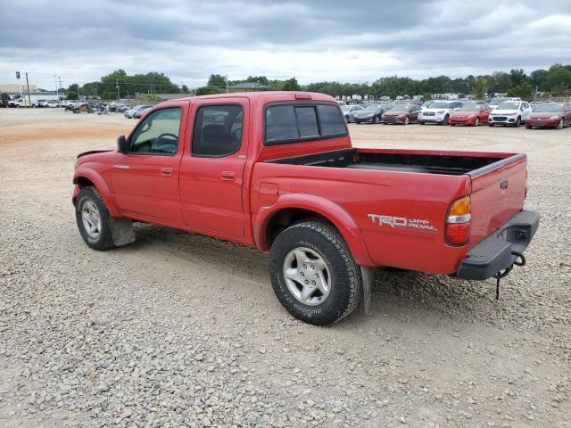 5TEHN72N24Z363072 - 2004 TOYOTA TACOMA DOUBLE CAB RED photo 2
