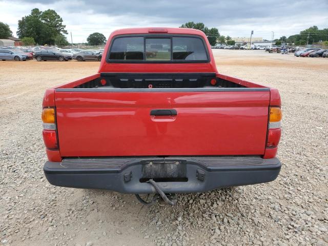 5TEHN72N24Z363072 - 2004 TOYOTA TACOMA DOUBLE CAB RED photo 6