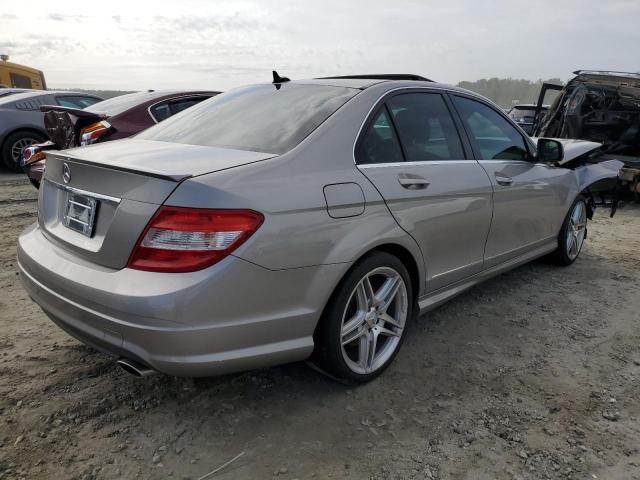 WDDGF56X98R035180 - 2008 MERCEDES-BENZ C 350 SILVER photo 3