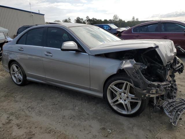 WDDGF56X98R035180 - 2008 MERCEDES-BENZ C 350 SILVER photo 4