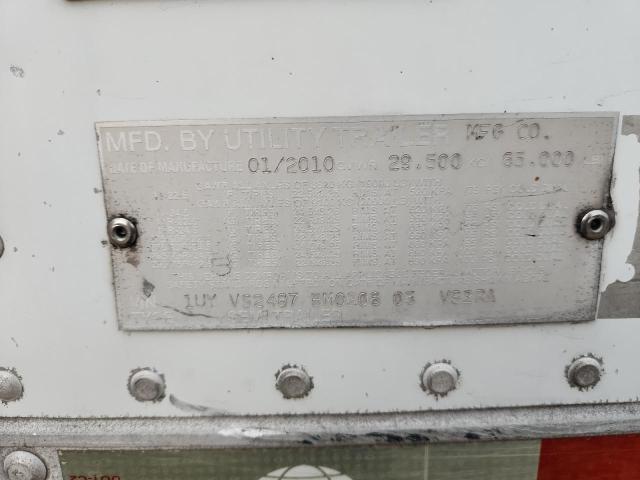 1UYVS2487BM020805 - 2011 UTILITY VS2RA WHITE photo 9