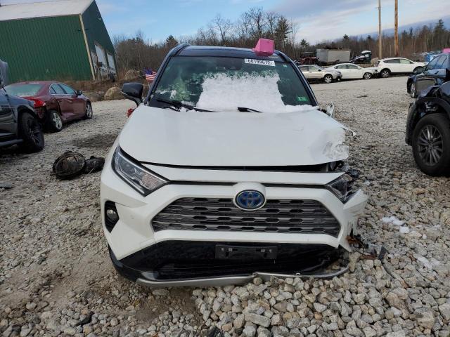 JTMEWRFVXLD533577 - 2020 TOYOTA RAV4 XSE WHITE photo 5