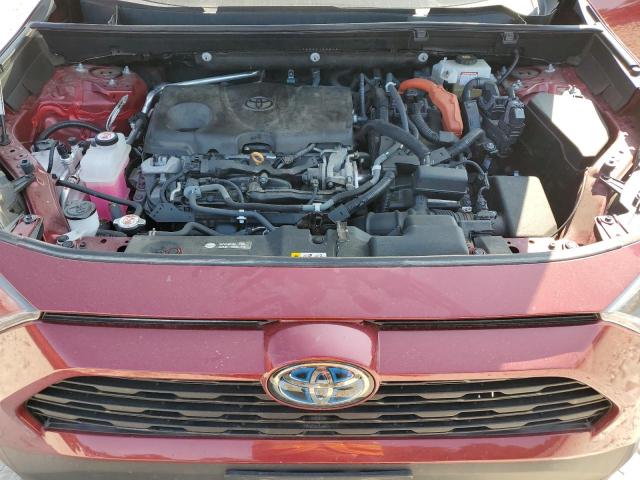 2T3LWRFV6KW015765 - 2019 TOYOTA RAV4 LE Czerwony zdjęcie 12
