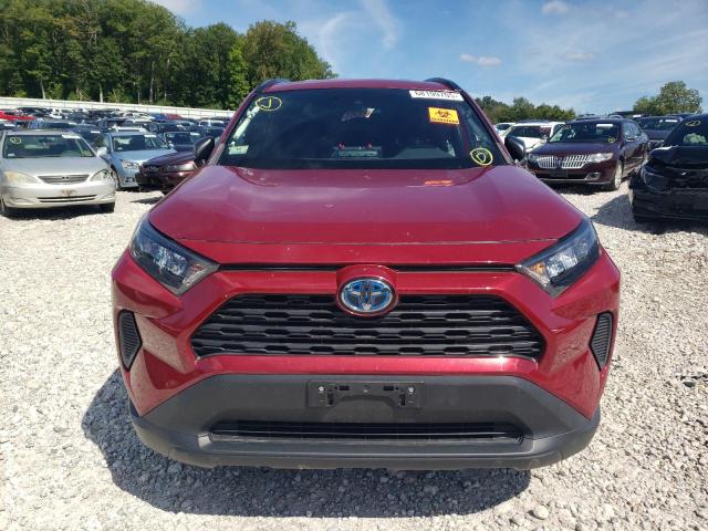 2T3LWRFV6KW015765 - 2019 TOYOTA RAV4 LE Czerwony zdjęcie 5