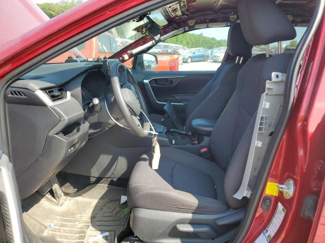 2T3LWRFV6KW015765 - 2019 TOYOTA RAV4 LE Czerwony zdjęcie 7